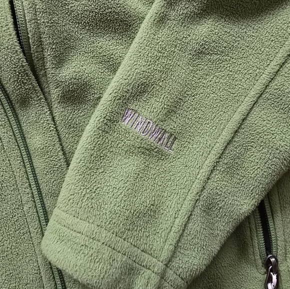 The North Face Windwall Full Zip Fleece Jacket Women’s Size Medium - Picture 3 of 5